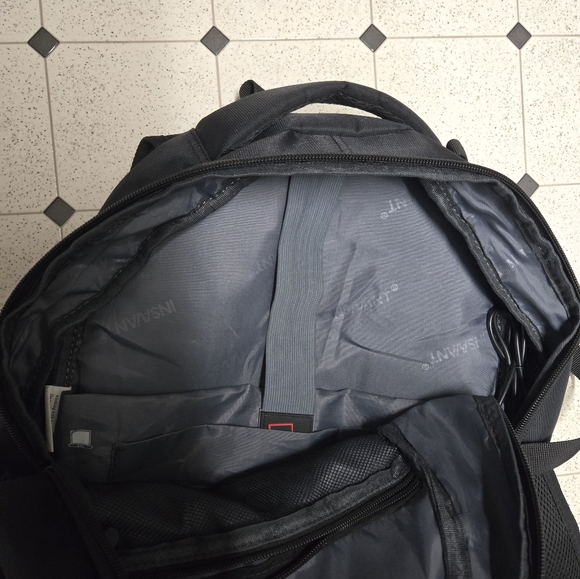 Insavant Backpack Black 15.6" - Picture 3 of 7